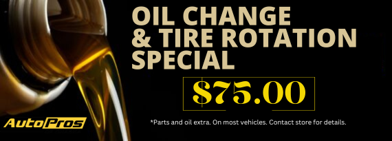 Oil Change & Tire Rotation Special